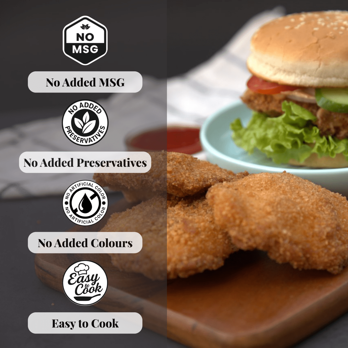Almani Chicken Burger Patty - Almani