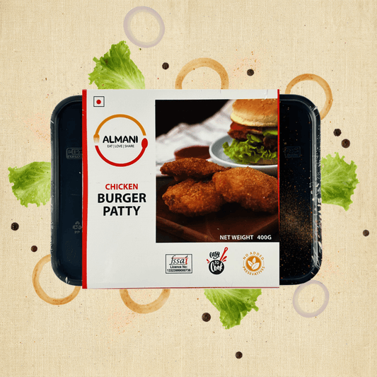 Almani Chicken Burger Patty - Almani