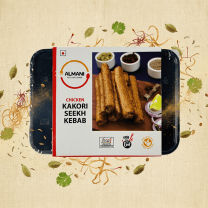 Almani Chicken Kakori Seekh Kebab - Almani