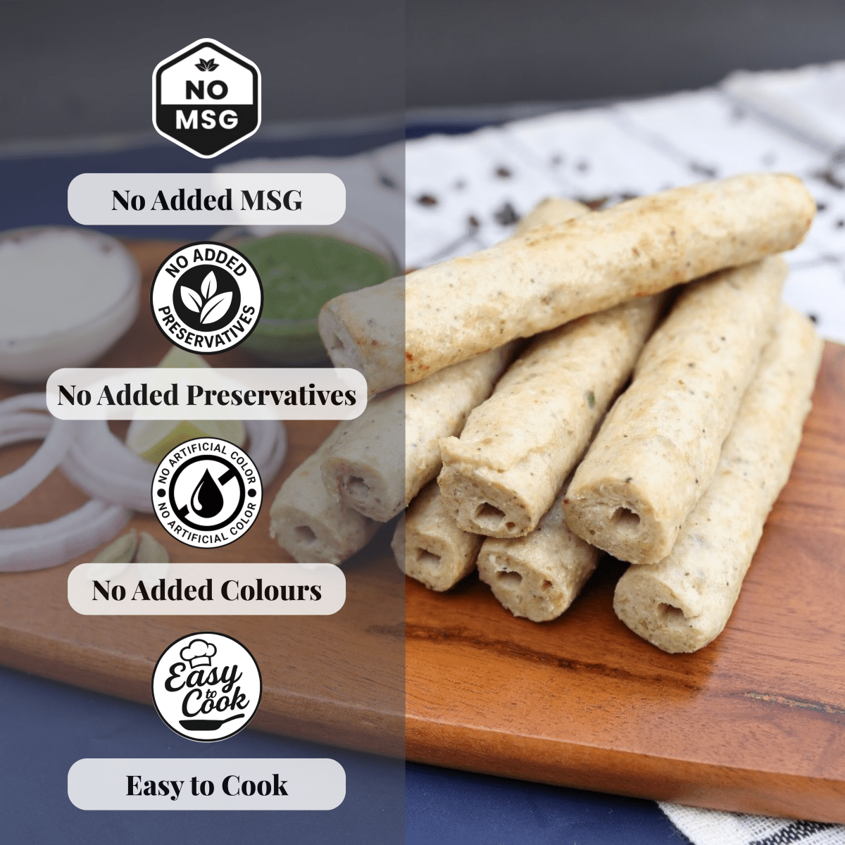 Almani Chicken Malai Seekh Kebab - Almani