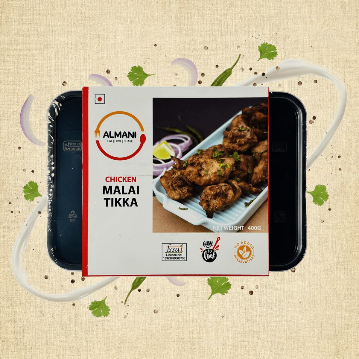 Almani Chicken Malai Tikka - Almani