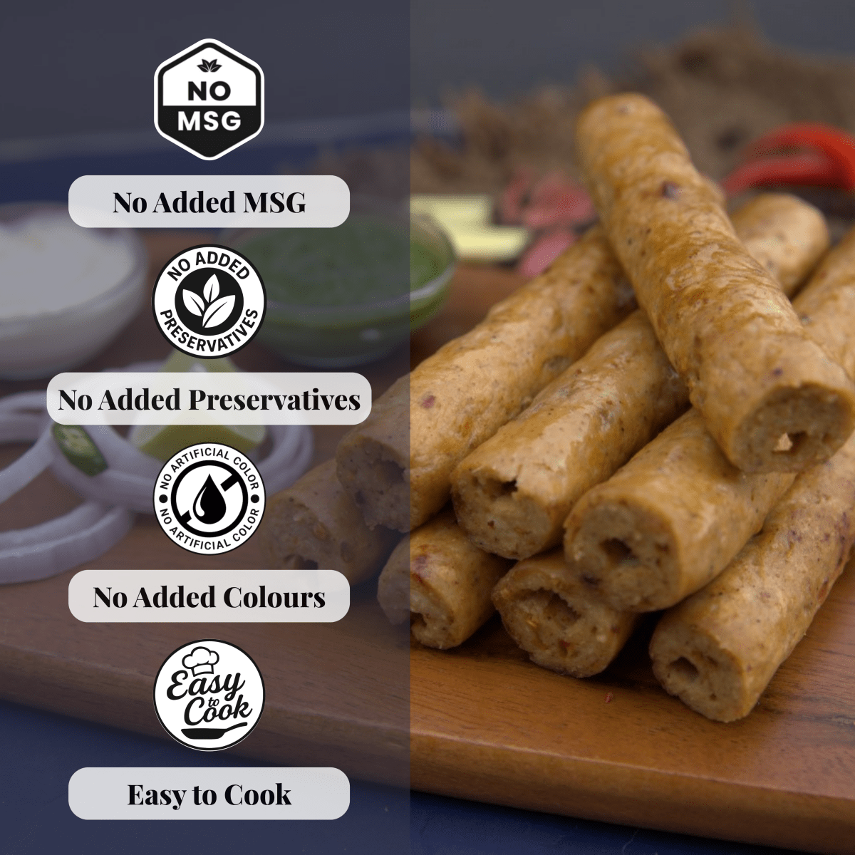Almani Peri Peri Seekh Kebab - Almani