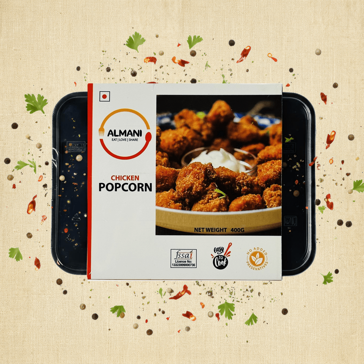 Almani Chicken Popcorn - Almani