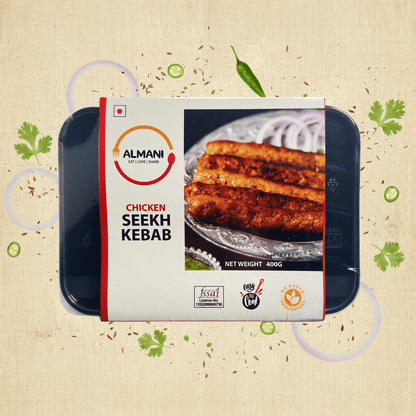 Almani Chicken Seekh Kebab - Almani