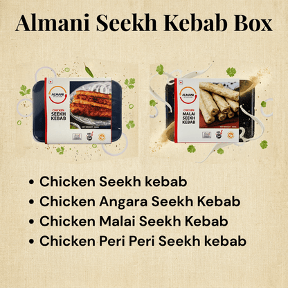 Almani Seekh Kebab Box - Almani